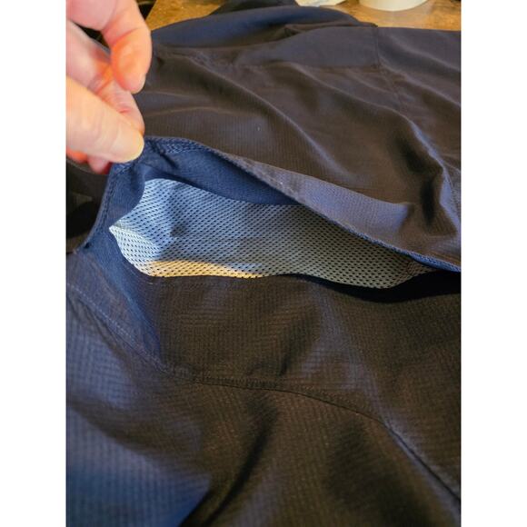 Pro Edge UNC Tar Heels Shirt Men Sz S Navy Button Down Vented Pockets NWT - Picture 5 of 9